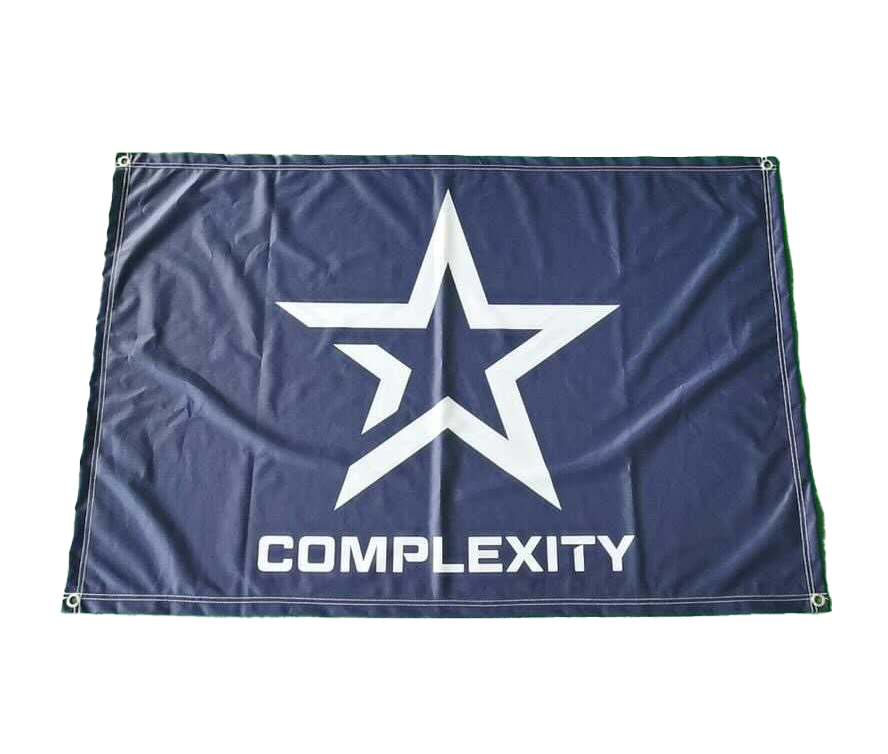 Complexity - Logo Flag [Navy]